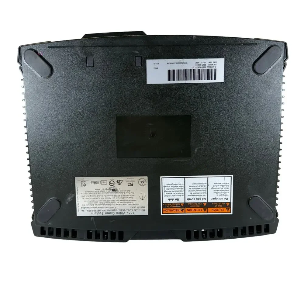 Microsoft Original Xbox For Parts And Repair, Power On, Disc Driver Stuck